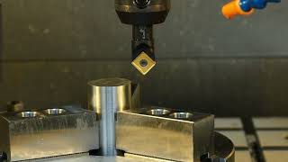 車銑萬用鑽倒角加工耐熱材料 Inconel718 表面優良!